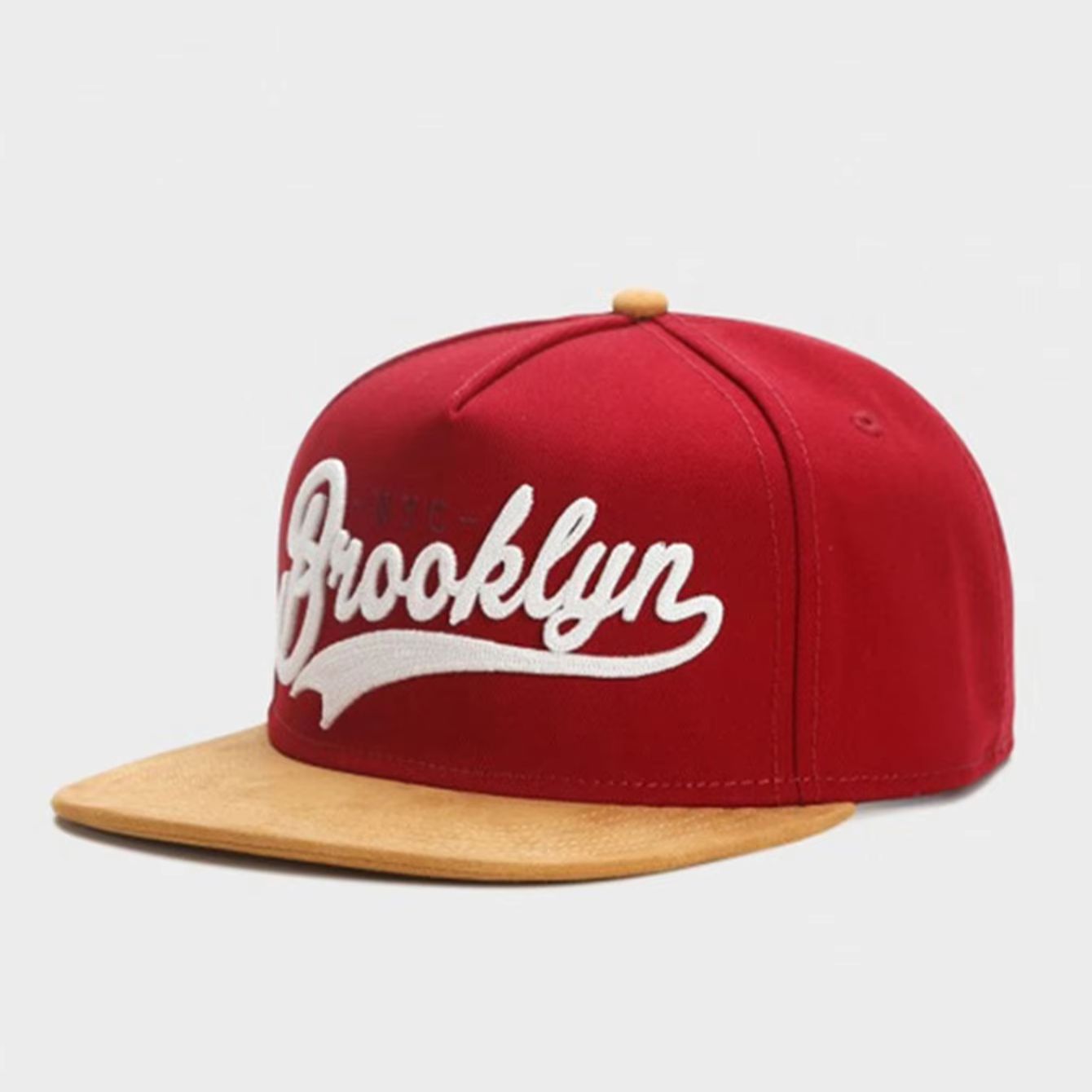 Snapback Hat Flat - BROOKLYN Casquette Snapback à Visière Plate