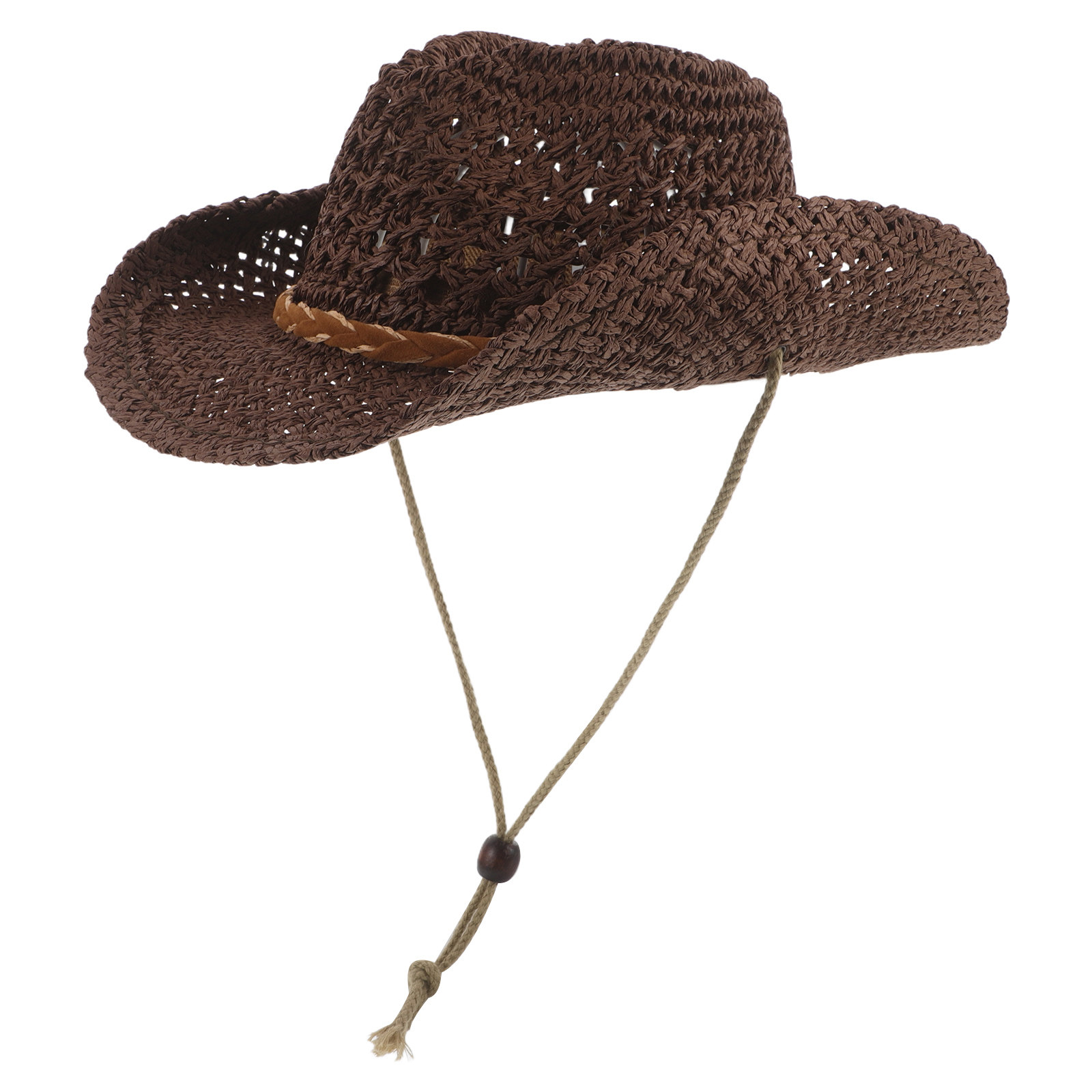 Sun Hat Wide Brim - Chapeau de soleil en paille pour