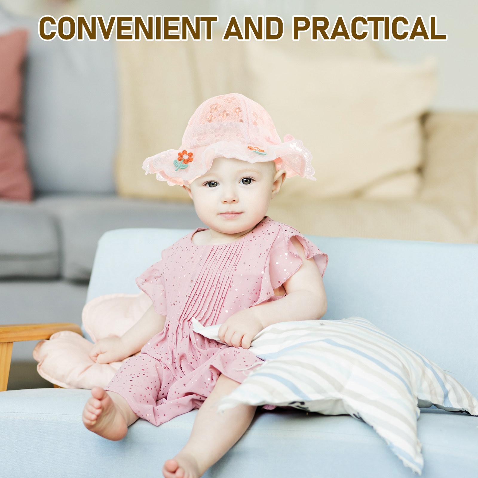 Chapeau d'été pour bébé fille, - Sun Hat Wide Brim avis et prix