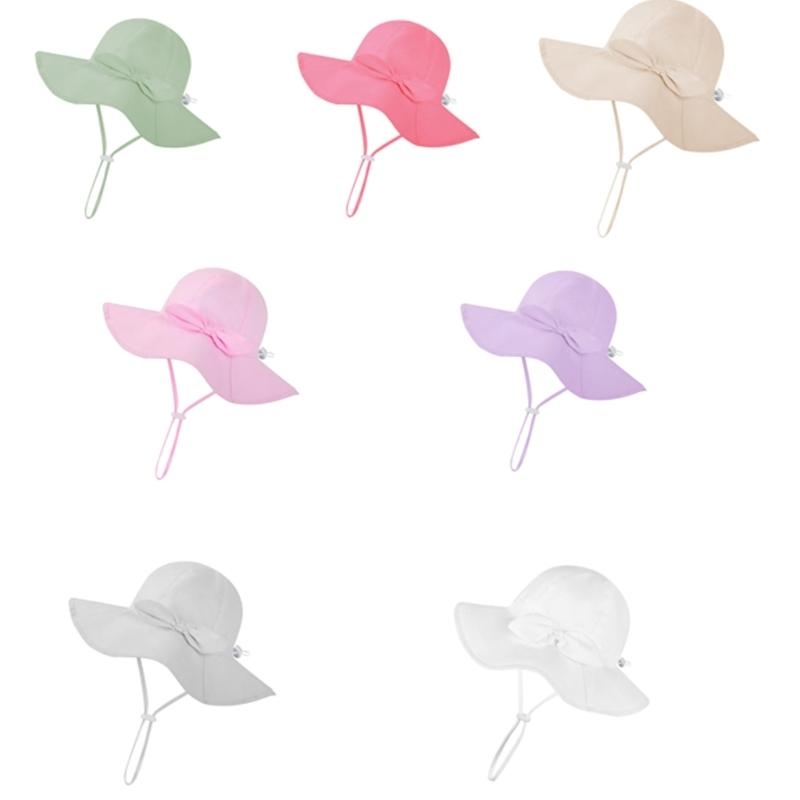 Y5GC Bandine Bonnet Bonnet Cot - Sun Hat Wide Brim avis et prix