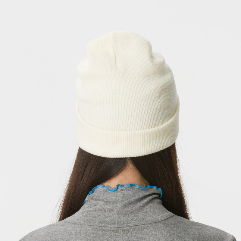 Adidas, bonnet KQ6682, blanc i - Beanie Cuffed Knit avis et prix