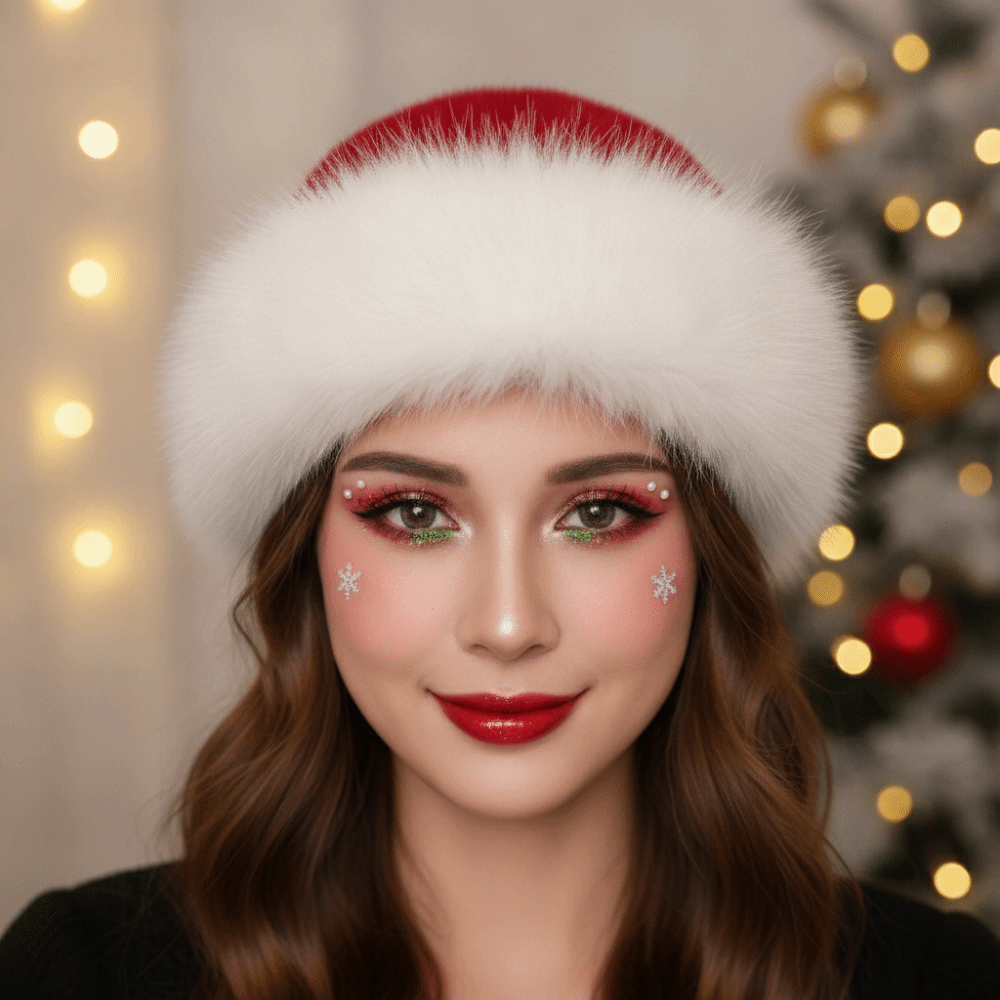 Chapeau de Noël en fausse four - Bucket Hat Cotton avis et prix