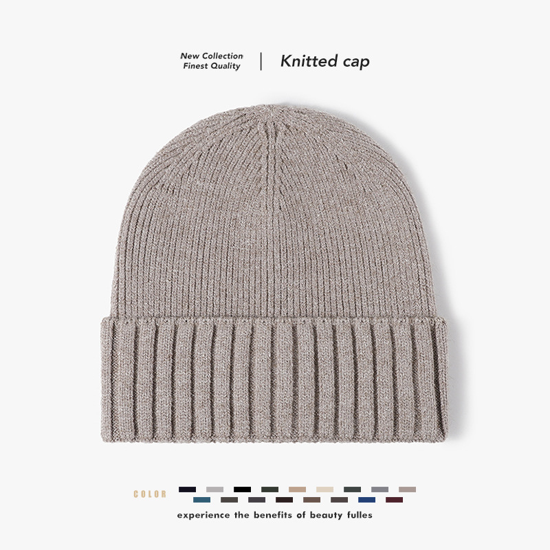 Bonnet tricoté pour homme en f - Beanie Cuffed Knit avis et prix