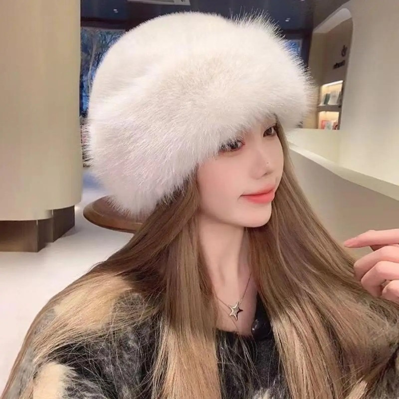 Chapeau seau en peluche pour f - Bucket Hat Cotton avis et prix
