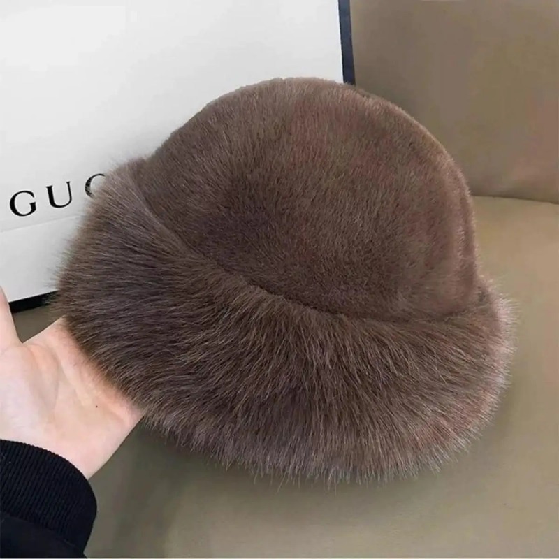 Chapeau seau en peluche pour f - Bucket Hat Cotton avis et prix