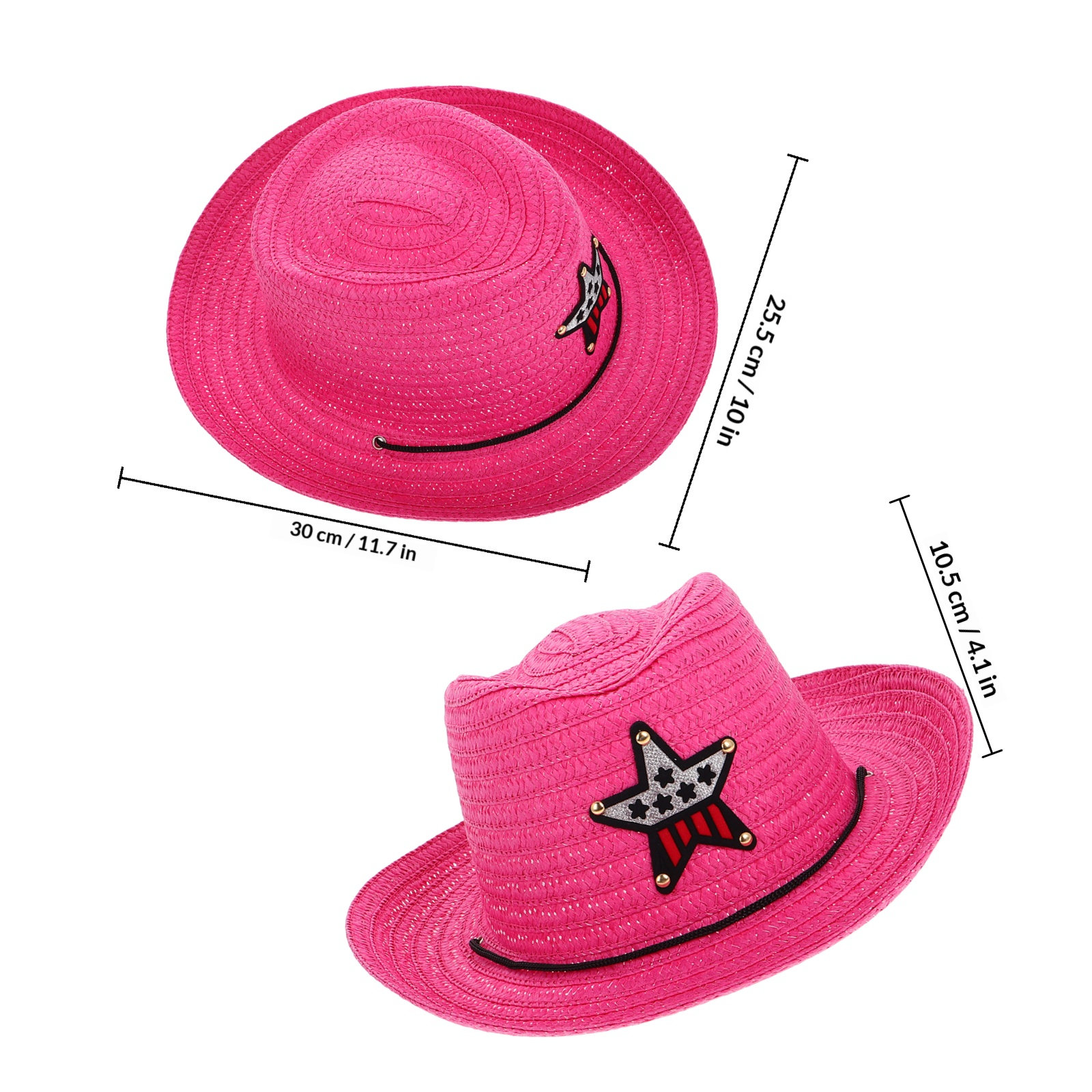 Chapeau de cowboy en paille po - Cowboy Hat Straw avis et prix
