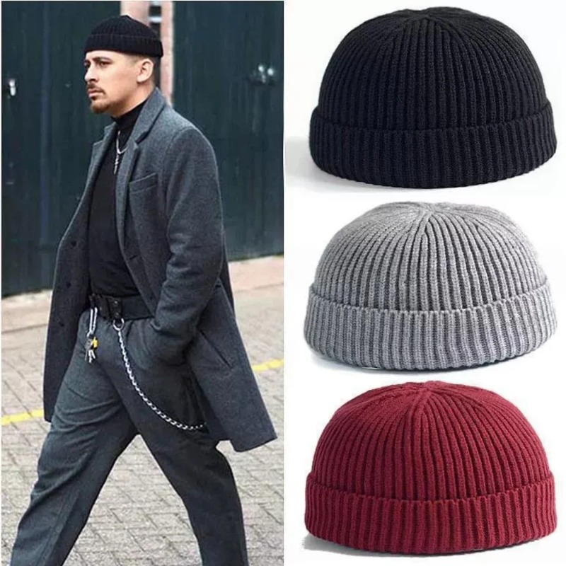 Bonnet d’hiver en tricot doux  - Beanie Cuffed Knit avis et prix
